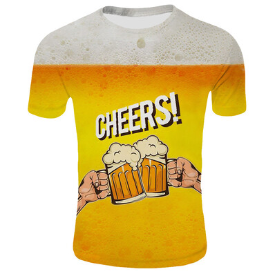 Toponeto Mens Beer Festival New Style 3D Printed Short Sleeves Comfort Blouse Top 
Toponeto Mens Beer Festival New Style 3D Printed Short Sleeves Comfort Blouse Top