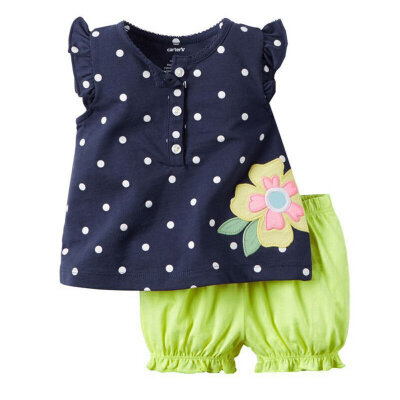 Kids Baby Girls Outfit Clothes T-shirt Dot TopsBloomers Pants Trousers Cut 2pcs Set
Kids Baby Girls Outfit Clothes T-shirt Dot TopsBloomers Pants Trousers Cut 2pcs Set