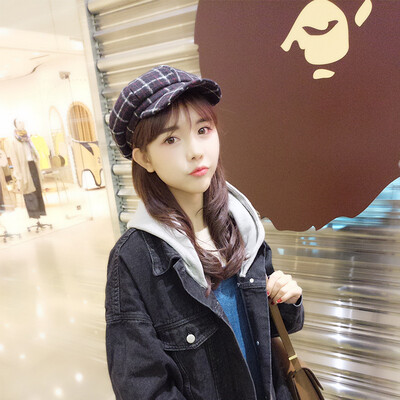 Korean version of autumn&winter wool plaid octagonal hat leisure English berets students Joker port wind pumpkin hat tide girl
Korean version of autumn&winter wool plaid octagonal hat leisure English berets students Joker port wind pumpkin hat tide girl