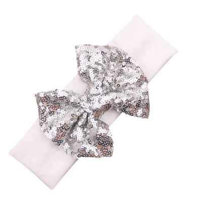 Girls Hairgrips Cute Sequin Bowknot Design Headband Children Dance Party Princess Hair Accessories 0-3 Years