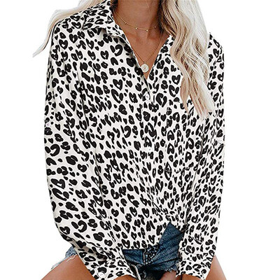 Tailored Womens Long Sleeve Pocket Leopard Button Tee Casual Popular Blouse TopsS
Tailored Womens Long Sleeve Pocket Leopard Button Tee Casual Popular Blouse TopsS