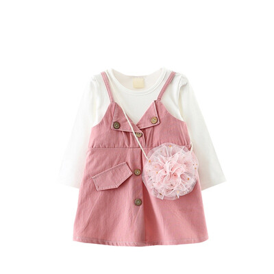 Girls Dresses 2018 New Brand Autumn Princess Dress Kids Clothes Baby Girls Clothes Cute Bag 2pcs
Girls Dresses 2018 New Brand Autumn Princess Dress Kids Clothes Baby Girls Clothes Cute Bag 2pcs
