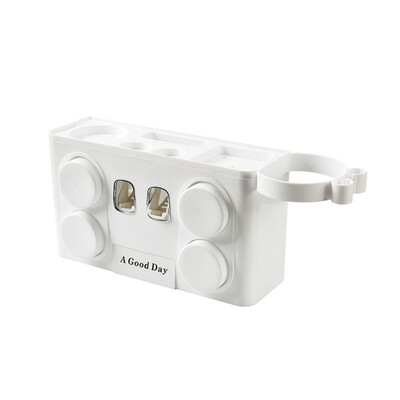 Wall Mount Toothpaste Squeezer Automatic toothpaste Toothbrush Holder Dispenser Suction Cup Wall Mount Bathroom Storage Box
Wall Mount Toothpaste Squeezer Automatic toothpaste Toothbrush Holder Dispenser Suction Cup Wall Mount Bathroom Storage Box