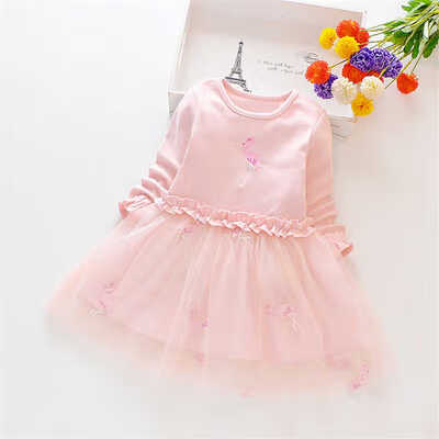 2019 Autumn Casual Baby Girls Clothes Princess Dress Long Sleeve Bowknot Design Dress Children Pageant Sundress 
2019 Autumn Casual Baby Girls Clothes Princess Dress Long Sleeve Bowknot Design Dress Children Pageant Sundress