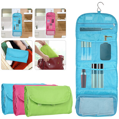 26 16cm Travel Cosmetic Storage MakeUp Bag Folding Toiletry Wash Organizer Hanging Pouch
26 16cm Travel Cosmetic Storage MakeUp Bag Folding Toiletry Wash Organizer Hanging Pouch