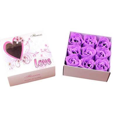 9Pcs Artificial Scented Rose Petal Bouquet Gift Box Bath Body Flower Soap Gift Wedding Party Favor
9Pcs Artificial Scented Rose Petal Bouquet Gift Box Bath Body Flower Soap Gift Wedding Party Favor