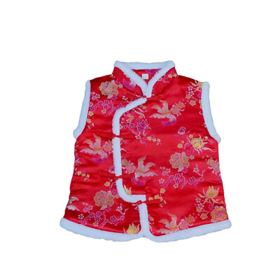 Cute Autumn&Winter Kids Vest Waistcoats Cotton Boys Girls Vests Chinese Style Childrens Waistcoats Kids Sleeveless Outerwear 
Cute Autumn&Winter Kids Vest Waistcoats Cotton Boys Girls Vests Chinese Style Childrens Waistcoats Kids Sleeveless Outerwear