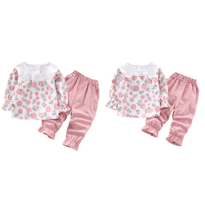 Fashion Autumn Baby Girl Clothes Long Sleeve Fruit Print Blouse TopsPants Trousers Casual Kids Clothes Girls Outfits
Fashion Autumn Baby Girl Clothes Long Sleeve Fruit Print Blouse TopsPants Trousers Casual Kids Clothes Girls Outfits