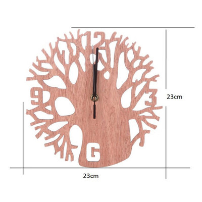 Tree Shaped Wooden Wall Clock Quartz Movement Needle Display Modern Needle Wall Housewarming Home Decor Wall Clock
Tree Shaped Wooden Wall Clock Quartz Movement Needle Display Modern Needle Wall Housewarming Home Decor Wall Clock