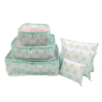 6 Pcs Travel Packing Bag Set Waterproof Clothes Cubes Set Luggage Pouch Organizer Set
6 Pcs Travel Packing Bag Set Waterproof Clothes Cubes Set Luggage Pouch Organizer Set