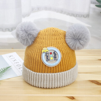 Winter Cute Newborn Infant Warm Kids Girls Boys Baby Cartoon Hats Knitted Wool Hemming Caps With Ball
Winter Cute Newborn Infant Warm Kids Girls Boys Baby Cartoon Hats Knitted Wool Hemming Caps With Ball