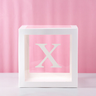 Toponeto Letter A- Z Transparent Gift Boxes Kid Birthday Baby Shower Party Decoration
Toponeto Letter A- Z Transparent Gift Boxes Kid Birthday Baby Shower Party Decoration
