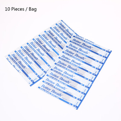 10Pcs Anti-snoring Nasal Strip Better Breath Right Sleep Aid Patch Snore Stopper Right Way Improve Sleeping Health Care
10Pcs Anti-snoring Nasal Strip Better Breath Right Sleep Aid Patch Snore Stopper Right Way Improve Sleeping Health Care