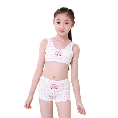 Puberty Young Girls Cozy Undies Children Clothing Teenagers Cotton Yoga Underwear Set Training Bras Camisole Vest TopPanties
Puberty Young Girls Cozy Undies Children Clothing Teenagers Cotton Yoga Underwear Set Training Bras Camisole Vest TopPanties