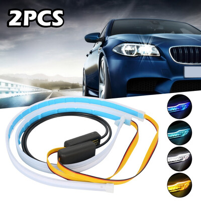 Willstar 2Pcs Ultra Thin DRL 45cm Car Soft Tube Guide Car LED Strip Daytime Running Light Waterproof Turn Signal Lamp
Willstar 2Pcs Ultra Thin DRL 45cm Car Soft Tube Guide Car LED Strip Daytime Running Light Waterproof Turn Signal Lamp