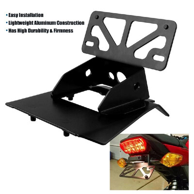 Motorcycle License Plate Holder Black Aluminium Alloy License Bracket for Honda GromMSX125 2017
Motorcycle License Plate Holder Black Aluminium Alloy License Bracket for Honda GromMSX125 2017