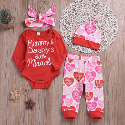 Newborn Baby Girls Clothes 0-24M Cute Casual Cartoon Print Cotton Tops Pants Hat Hairband New Autumn 4pcs Children Clothing
Newborn Baby Girls Clothes 0-24M Cute Casual Cartoon Print Cotton Tops Pants Hat Hairband New Autumn 4pcs Children Clothing