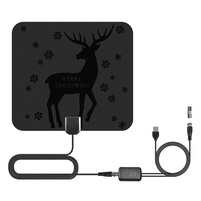 1180Miles Indoor HDTV Aerial Christmas Pattern Signal Booster Satellite Receiver 4K HD Antenna
1180Miles Indoor HDTV Aerial Christmas Pattern Signal Booster Satellite Receiver 4K HD Antenna