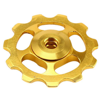 2pcs 11T Ultralight MTB Aluminum Alloy Bicycle Bearing Wheel Rear Derailleur Pulleys Outdoor Bicycle Parts 
2pcs 11T Ultralight MTB Aluminum Alloy Bicycle Bearing Wheel Rear Derailleur Pulleys Outdoor Bicycle Parts