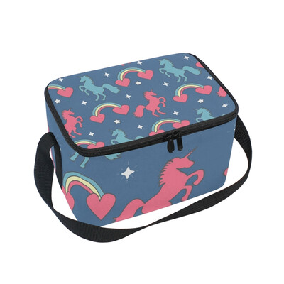 ALAZA Lunch Box Insulated Lunch Bag Large Cooler Tote Bag Rainbows Hearts Unicorns And Stars for Men Women Girls Boys
ALAZA Lunch Box Insulated Lunch Bag Large Cooler Tote Bag Rainbows Hearts Unicorns And Stars for Men Women Girls Boys