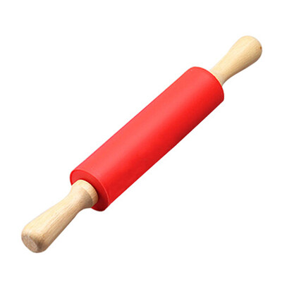 Rolling Pin Silicone Food Grade Dough Rolling Pin Non-stick Dough Rolling Pin