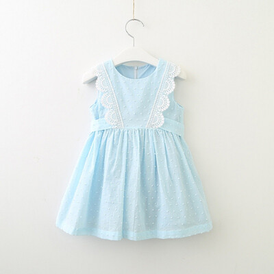 Summer Princess Dress Baby Girls Floral Dress Crew Neck Sleeveless Lace Bow Cotton Infant Clothes Children Dresses for 3Y-7Y
Summer Princess Dress Baby Girls Floral Dress Crew Neck Sleeveless Lace Bow Cotton Infant Clothes Children Dresses for 3Y-7Y