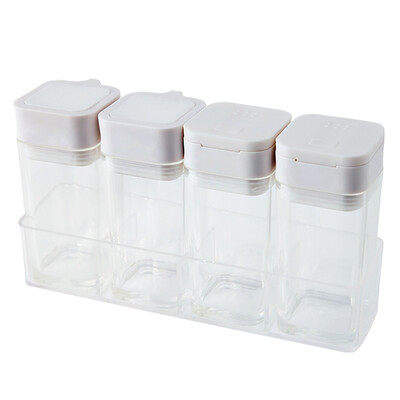 Household Plastic Spice Jars Spice Kitchen Products Containers Transparent Spice Bottle Seasoning Organizer With White Lids
Household Plastic Spice Jars Spice Kitchen Products Containers Transparent Spice Bottle Seasoning Organizer With White Lids
