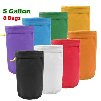 8pcs 5 Gallon Filter Bag Bubble Bag Garden Grow Bag Hash Herbal Ice Essence Extractor Kit Extraction Bags with Pressing Screen
8pcs 5 Gallon Filter Bag Bubble Bag Garden Grow Bag Hash Herbal Ice Essence Extractor Kit Extraction Bags with Pressing Screen