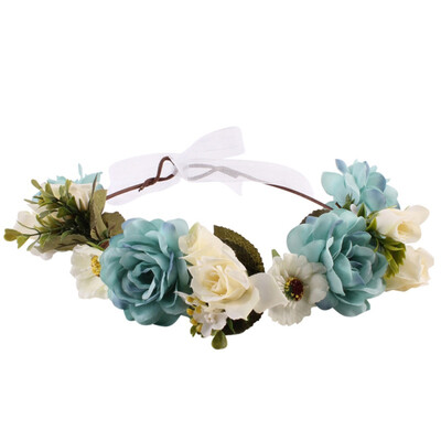 The seaside resort of Bohemia wind hairband wig garland mom & baby flowers Hair Barrette
The seaside resort of Bohemia wind hairband wig garland mom & baby flowers Hair Barrette