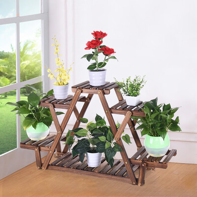 Gobestart Wood Plant Stand Triangular Plant Shelf 6 Pots Flower Stand Storage Rack
Gobestart Wood Plant Stand Triangular Plant Shelf 6 Pots Flower Stand Storage Rack