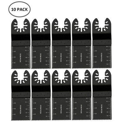 10pcs 34mm Universal Carbon Steel Coarse Cutter Saw Blades Wood Mix Oscillating Multi Tool
10pcs 34mm Universal Carbon Steel Coarse Cutter Saw Blades Wood Mix Oscillating Multi Tool