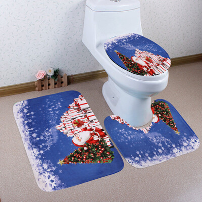 Tailored 3PCS Christmas Bathroom Non-Slip Pedestal Rug Lid Toilet Cover Bath Mat Set
Tailored 3PCS Christmas Bathroom Non-Slip Pedestal Rug Lid Toilet Cover Bath Mat Set