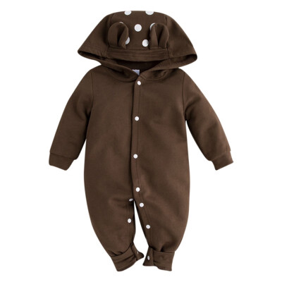 Baby Girls Boys Spring Autumn Romper Hooded Long Sleeves Bear Print Button Climb Soft Jumpsuit Infant Cotton Soft Play Suit
Baby Girls Boys Spring Autumn Romper Hooded Long Sleeves Bear Print Button Climb Soft Jumpsuit Infant Cotton Soft Play Suit
