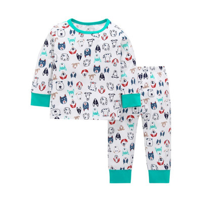 Autumn Winter Casual Clothes Sets Children Baby Boys Girls Cartoon Printing Long Sleeve Pajamas Kid Two-piece Outfit Set 
Autumn Winter Casual Clothes Sets Children Baby Boys Girls Cartoon Printing Long Sleeve Pajamas Kid Two-piece Outfit Set
