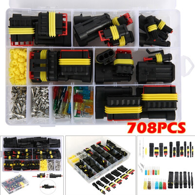 240Pcs Car Auto Sealed Waterproof Electrical Terminal Wire Connector Plug Kit Car Accessories Auto Spare Part
240Pcs Car Auto Sealed Waterproof Electrical Terminal Wire Connector Plug Kit Car Accessories Auto Spare Part