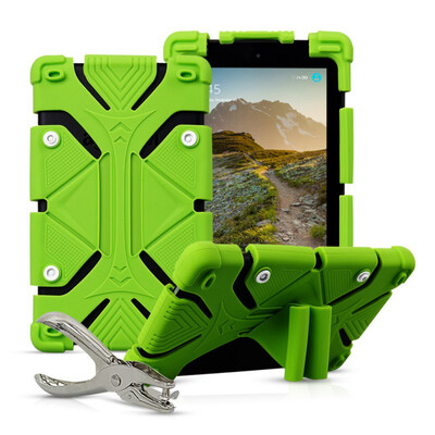 Universal 7-8 Inch Tablet Case Silicone Shockproof Self-stand Protective Case Cover With DIY Puncher For 7-8 Inch IPad Android
Universal 7-8 Inch Tablet Case Silicone Shockproof Self-stand Protective Case Cover With DIY Puncher For 7-8 Inch IPad Android