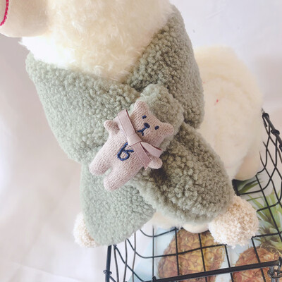Warm Children Unisex Autumn Winter Fashion Casual All-match Warm Cute Plush Bear Decoration Lambskin Scarf
Warm Children Unisex Autumn Winter Fashion Casual All-match Warm Cute Plush Bear Decoration Lambskin Scarf