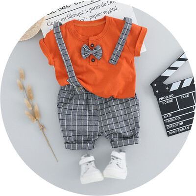 Newborn Baby Boy Clothes Kids Boys Casual Bow Tie T-Shirt TopsPlaid Shorts Overalls Toddler Outfits Sports Outwear
Newborn Baby Boy Clothes Kids Boys Casual Bow Tie T-Shirt TopsPlaid Shorts Overalls Toddler Outfits Sports Outwear