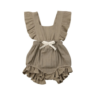 Newborn Baby Girl Romper Ruffled Solid Color Backless Flare Sleeve Romper Infant Casual Outfits
Newborn Baby Girl Romper Ruffled Solid Color Backless Flare Sleeve Romper Infant Casual Outfits