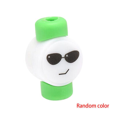 Cartoon Pattern Silicone USB Data Cable Protective Cover Compatible for iPhone Samsung Color Random
Cartoon Pattern Silicone USB Data Cable Protective Cover Compatible for iPhone Samsung Color Random