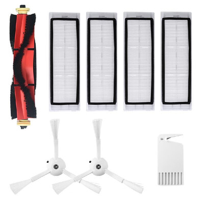 Robotic Vacuum Cleaner Filters Side Brushes Main Brush Kit 8pcs Replacement Accessories for XIAOMI Roborock T4 T6 S55 S50 S51 Robo
Robotic Vacuum Cleaner Filters Side Brushes Main Brush Kit 8pcs Replacement Accessories for XIAOMI Roborock T4 T6 S55 S50 S51 Robo