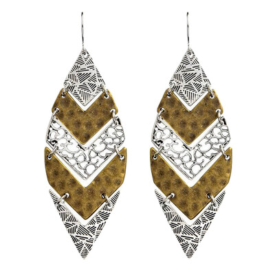 Vintage Ethnic Style Annulus Buddha Beads Earrings Metal Hollow Out Leaves Pendant Earrings
Vintage Ethnic Style Annulus Buddha Beads Earrings Metal Hollow Out Leaves Pendant Earrings