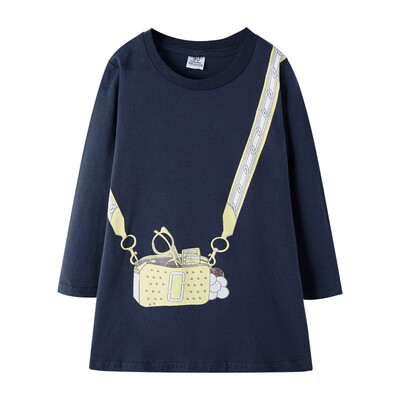 New Autumn Casual Baby Girls Dress 3-8T Lovely Fake Bag Print Long Sleeve T-shirt Dress Kids Toddler Girl Dress
New Autumn Casual Baby Girls Dress 3-8T Lovely Fake Bag Print Long Sleeve T-shirt Dress Kids Toddler Girl Dress