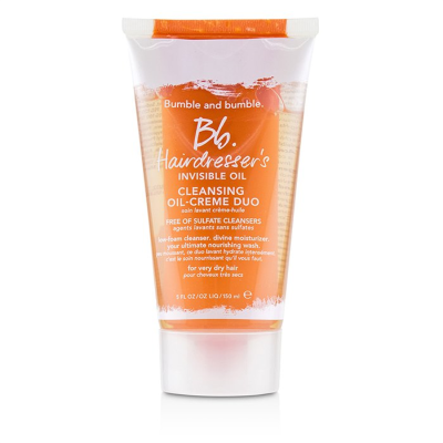 BUMBLE AND BUMBLE - Bb Hairdressers Invisible Oil Cleansing Oil-Creme Duo For Very Dry Hair 150ml5oz
BUMBLE AND BUMBLE - Bb Hairdressers Invisible Oil Cleansing Oil-Creme Duo For Very Dry Hair 150ml5oz
