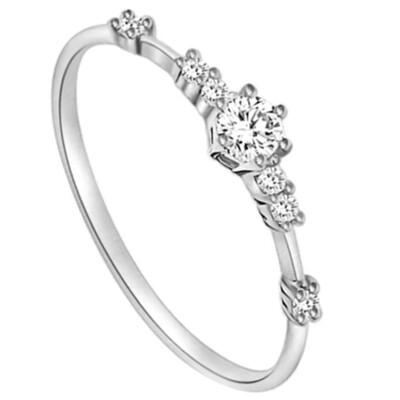 14K Gold Plated Eternity Simple Thin CZ Rings Sterling Silver 925 Tiny Jewelry Engagement Wedding Ring
14K Gold Plated Eternity Simple Thin CZ Rings Sterling Silver 925 Tiny Jewelry Engagement Wedding Ring