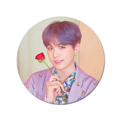 BTS Bangtan Boys Fake Love Album Badge Brooch Chest Pin Button Fans Gift
