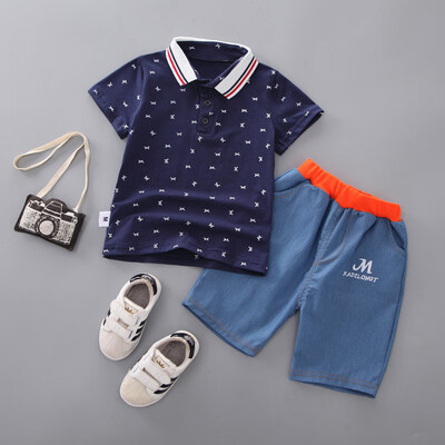 Boys Sets Summer Kids Boys Short Sleeve Letter Print Tops Blouse T-shirtShorts Children Casual Outfits Sets for 0-4Y
Boys Sets Summer Kids Boys Short Sleeve Letter Print Tops Blouse T-shirtShorts Children Casual Outfits Sets for 0-4Y