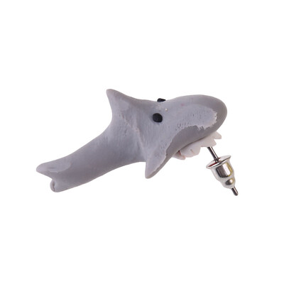 Handmade Polymer Soft Ceramics Stud Earrings Women DIY Cartoon Shark Earrings Fashion Jewelry
Handmade Polymer Soft Ceramics Stud Earrings Women DIY Cartoon Shark Earrings Fashion Jewelry