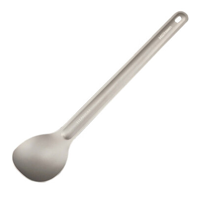 Titanium Spoon corrosion-resistance Lightweight Portable Camping Spoon Outdoor Picnic Travel Tableware Long-handled Spoon
Titanium Spoon corrosion-resistance Lightweight Portable Camping Spoon Outdoor Picnic Travel Tableware Long-handled Spoon