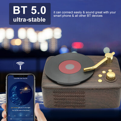 Portable Bluetooth 50 Speaker Stereo Sound Box Wireless Mini Speakers Supports TF Card U Disk Aux-in for Home Outdoors Travel
Portable Bluetooth 50 Speaker Stereo Sound Box Wireless Mini Speakers Supports TF Card U Disk Aux-in for Home Outdoors Travel